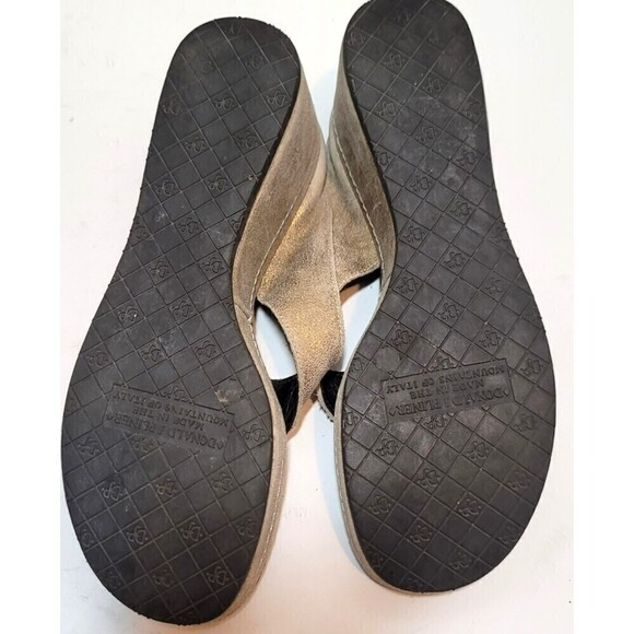 Donald J Pliner Leather Wedges Made in Italy - Size 8 - Picture 11 of 11